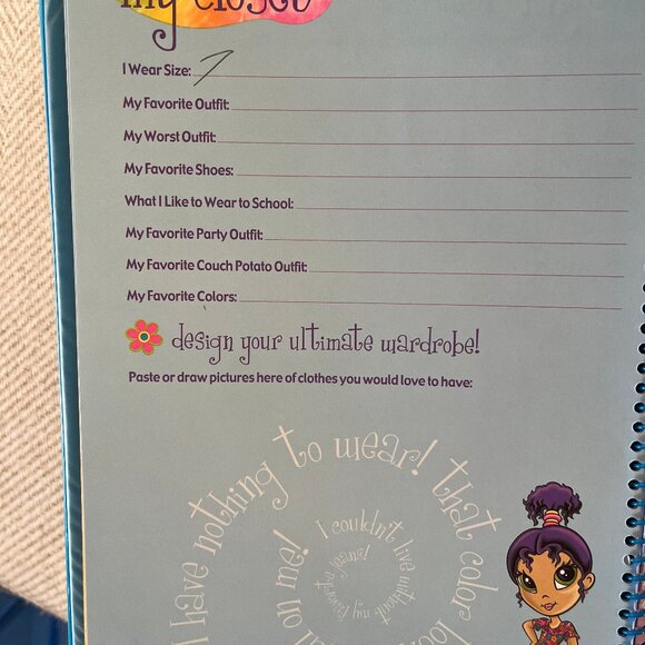 Very Rare Vintage Y2K Lisa Frank Friends 411 Journal (Slight Use) - Picture 8 of 12